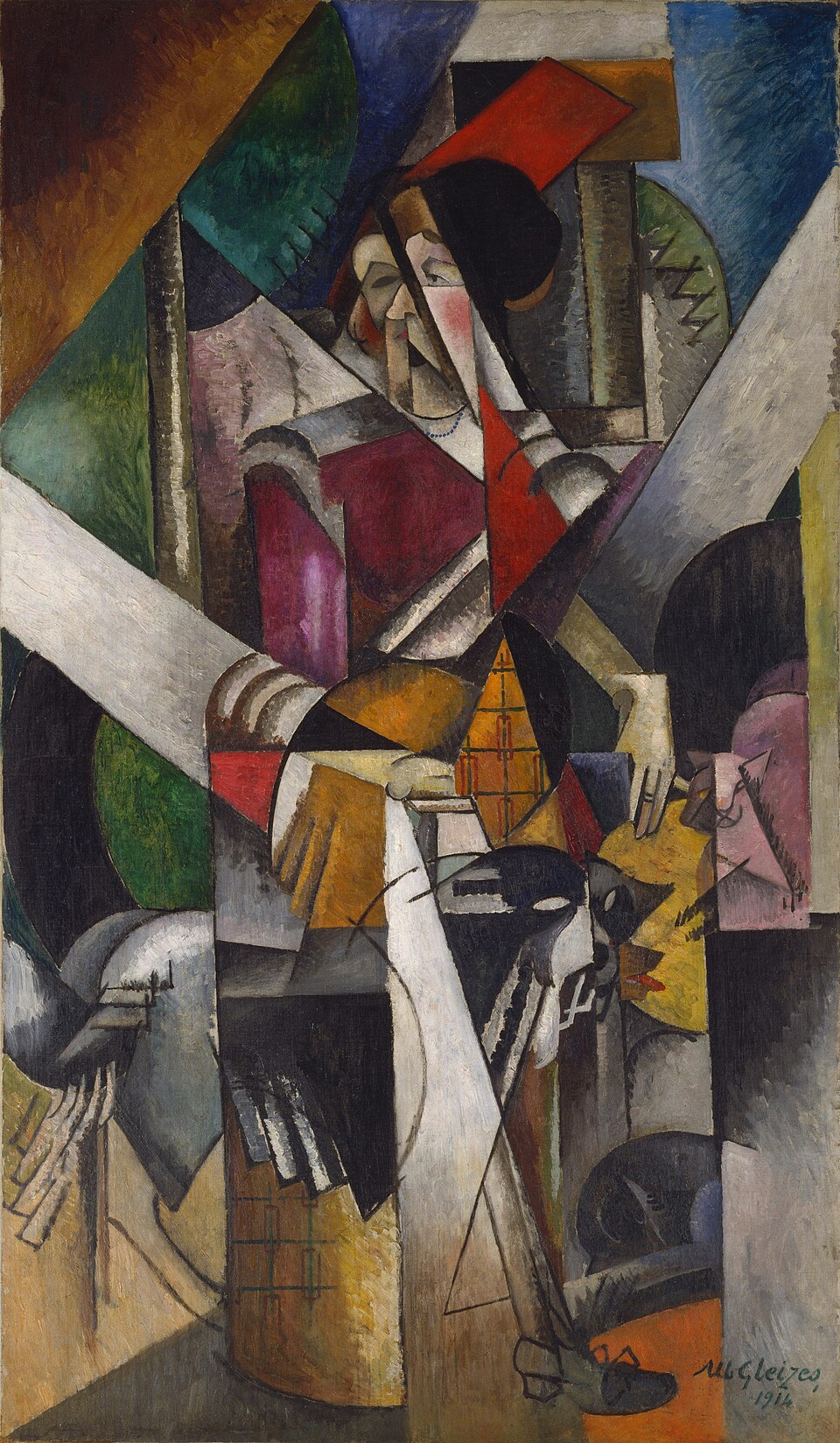 Woman with animals