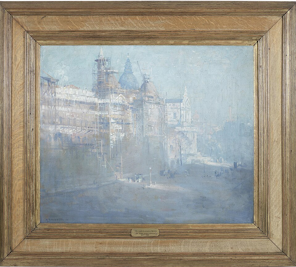 South Kensington Museum under construction