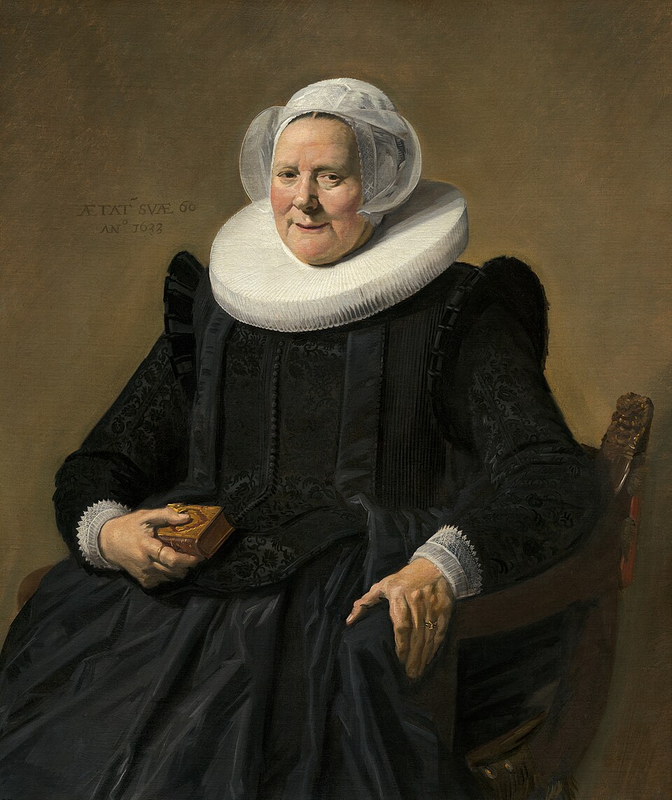Portrait of an elderly lady