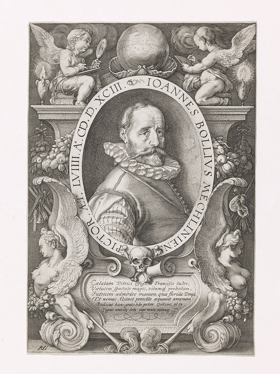 Portrait of Hans Bol