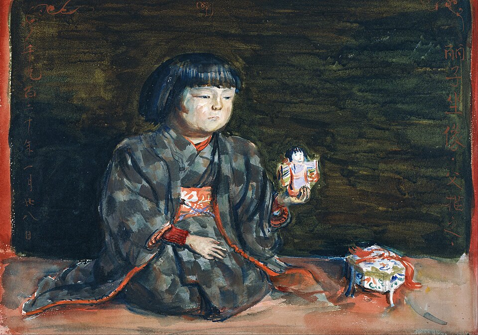 麗子坐像