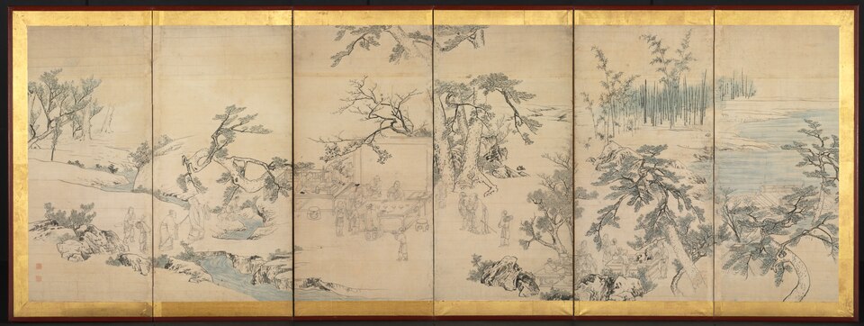 Literary Gathering in the Orchid Pavilion