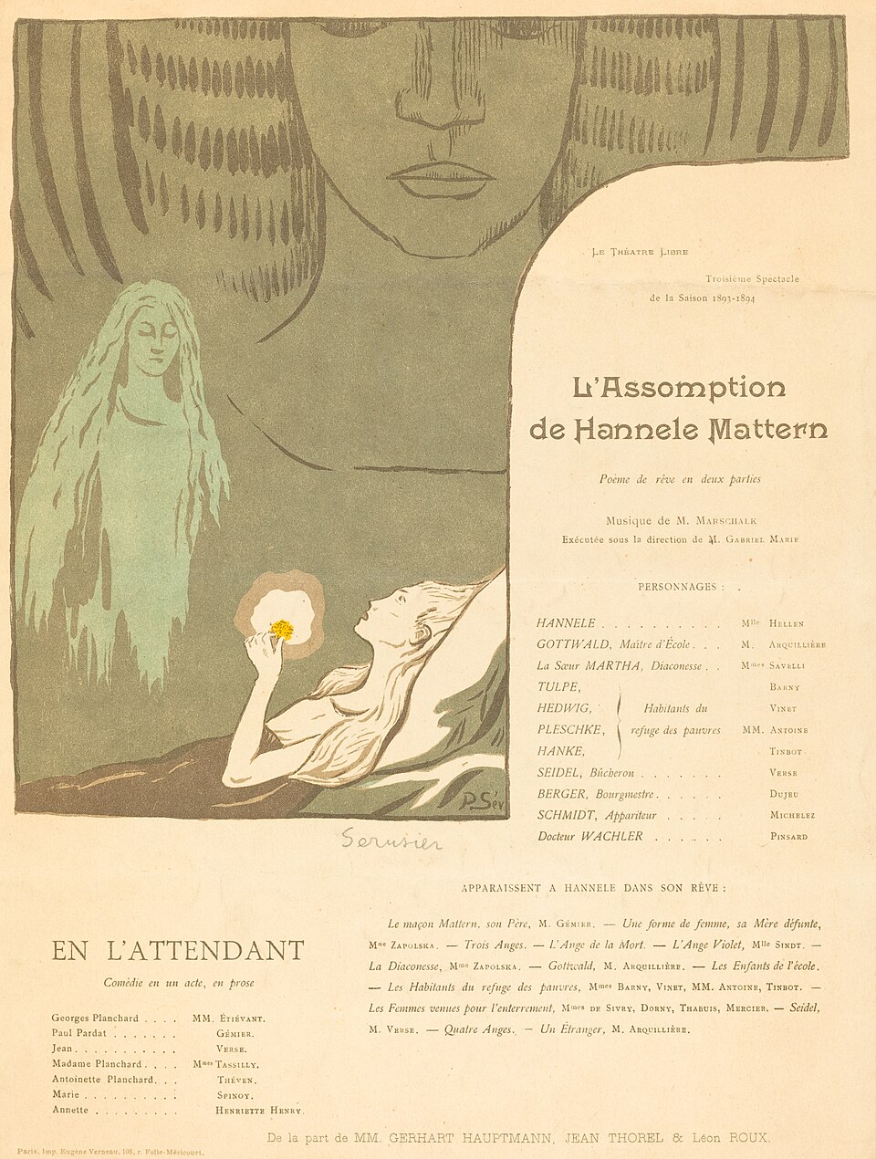 L'Assomption de Hannele Mattern; En l'attendant