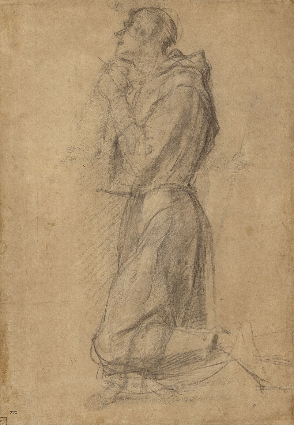Saint Francis (recto); Dead Christ (verso)