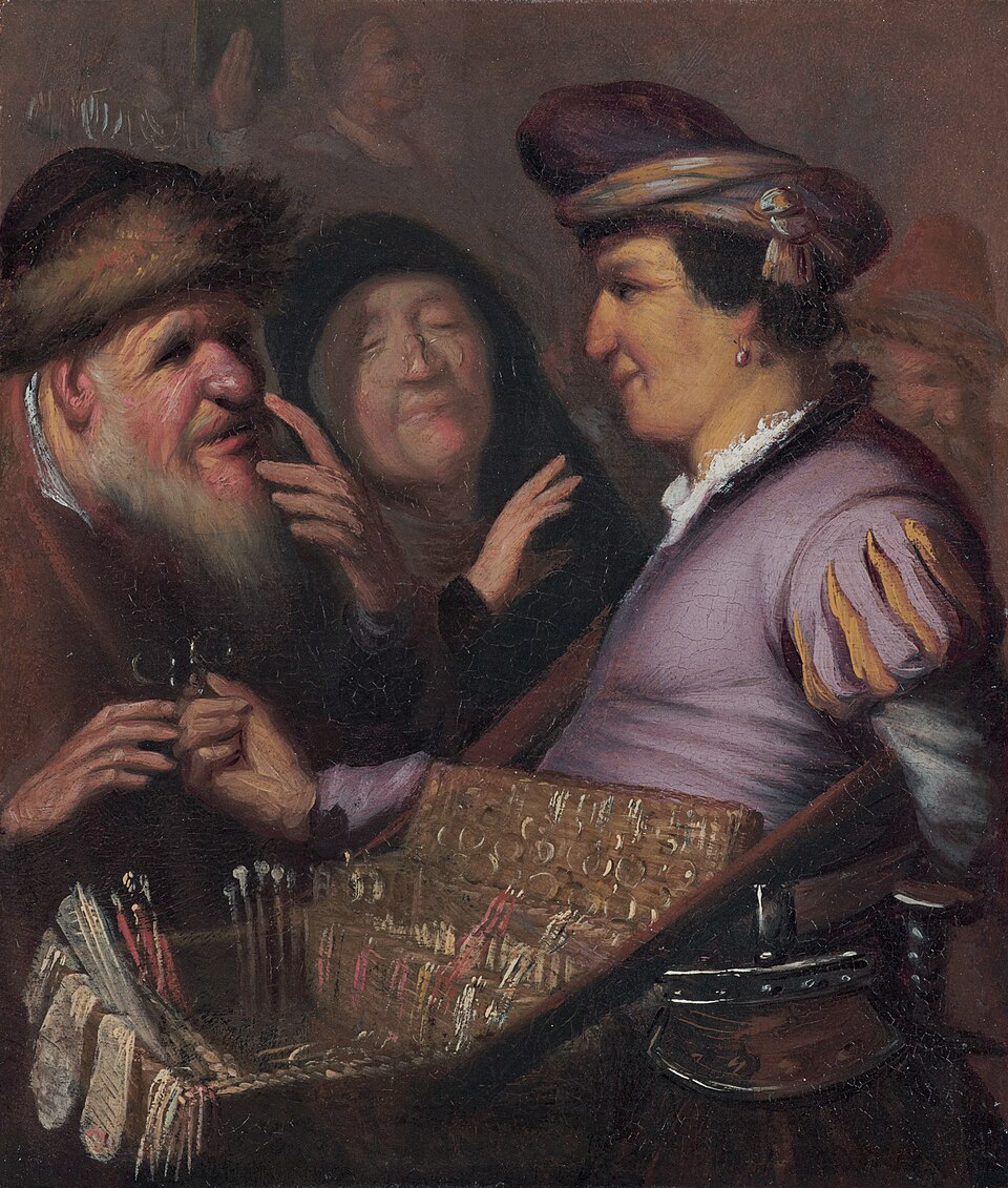 The Spectacles Seller (A Pedlar Selling Spectacles, Sight)