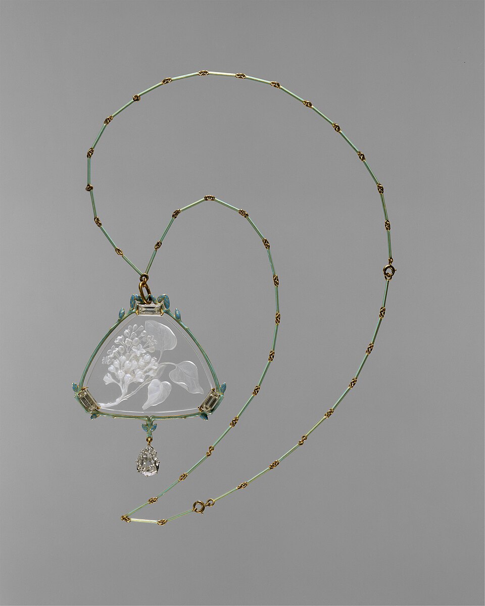 Pendant and chain