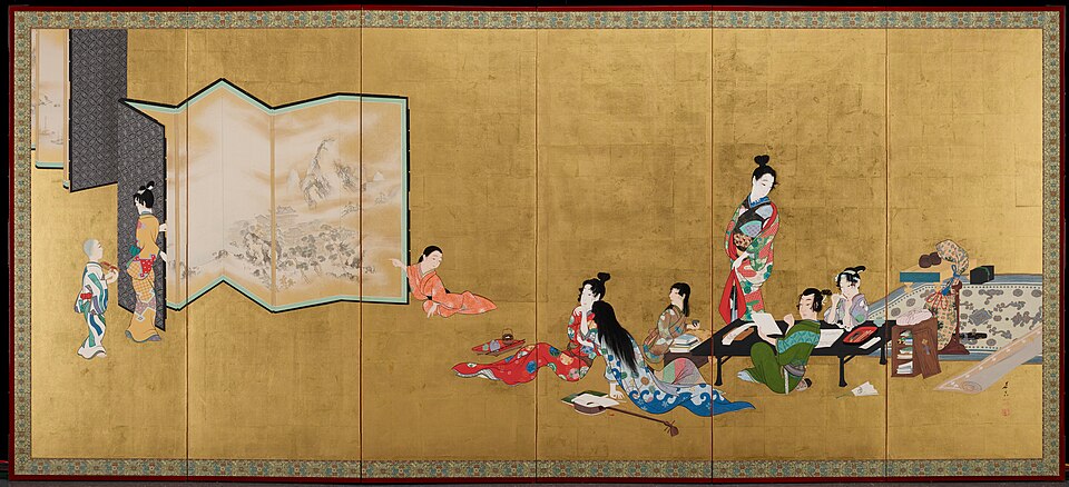 The Four Elegant Pastimes [right of a pair]