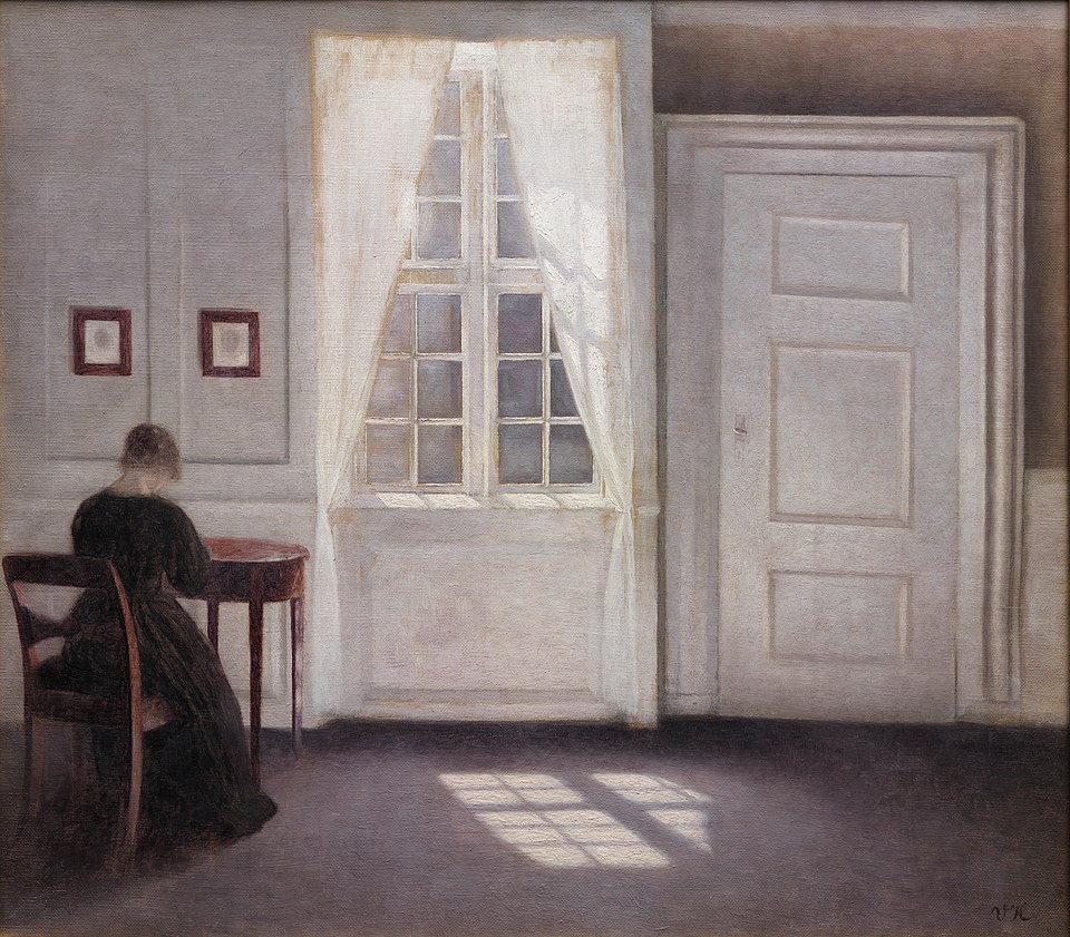 Interior in Strandgade, Sunlight on the Floor