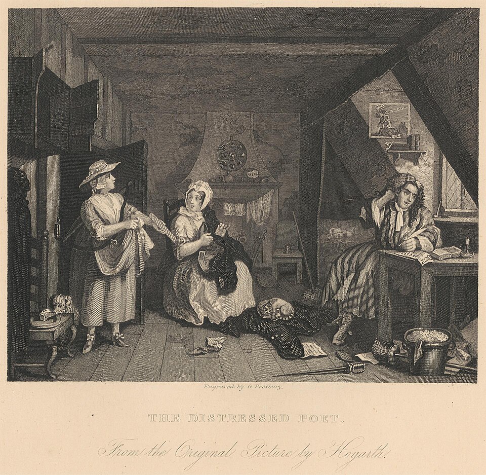 The Distressed Poet