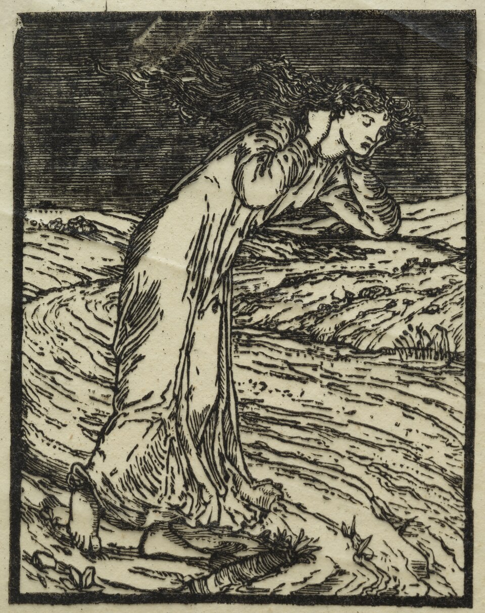 Psyche Throwing Herself into the River