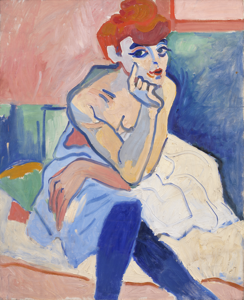 Woman in a Chemise
