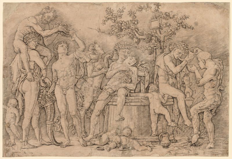 Bacchanal with a Wine Vat