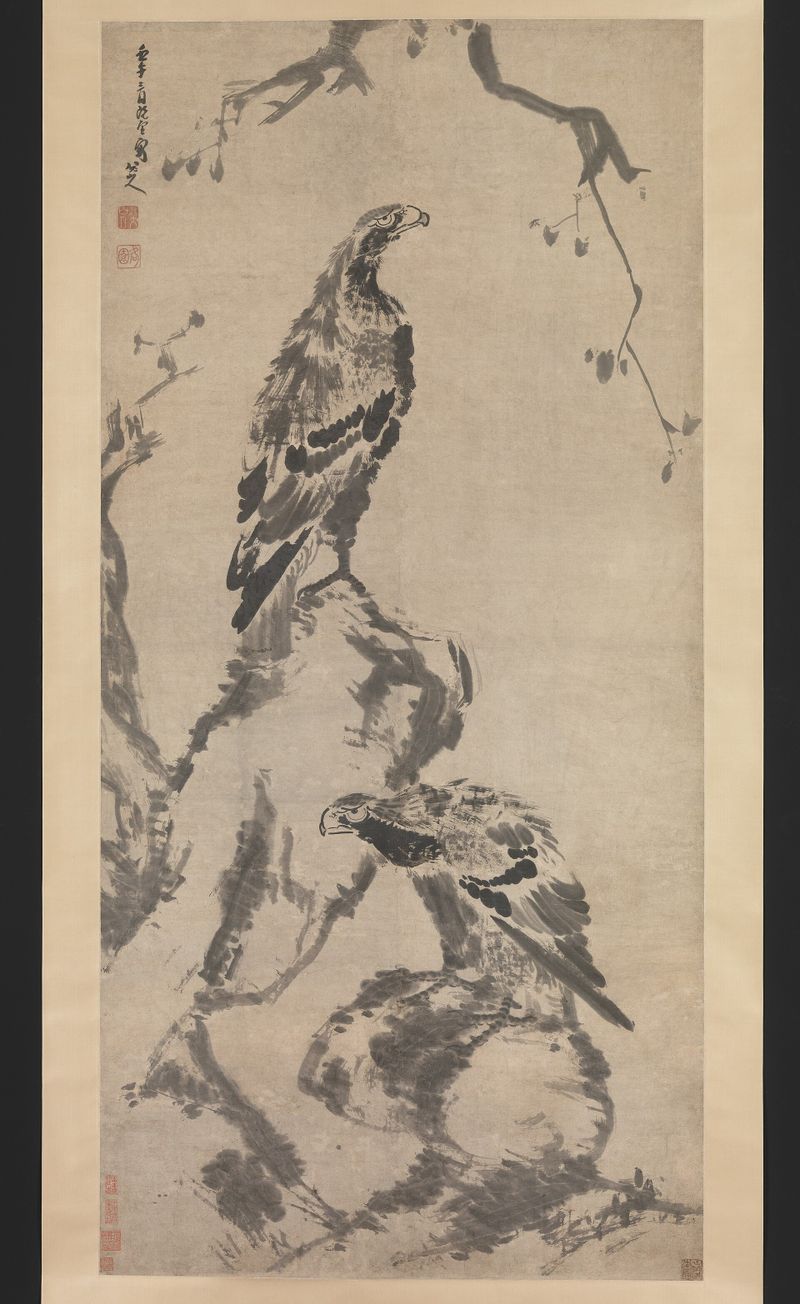 Two eagles