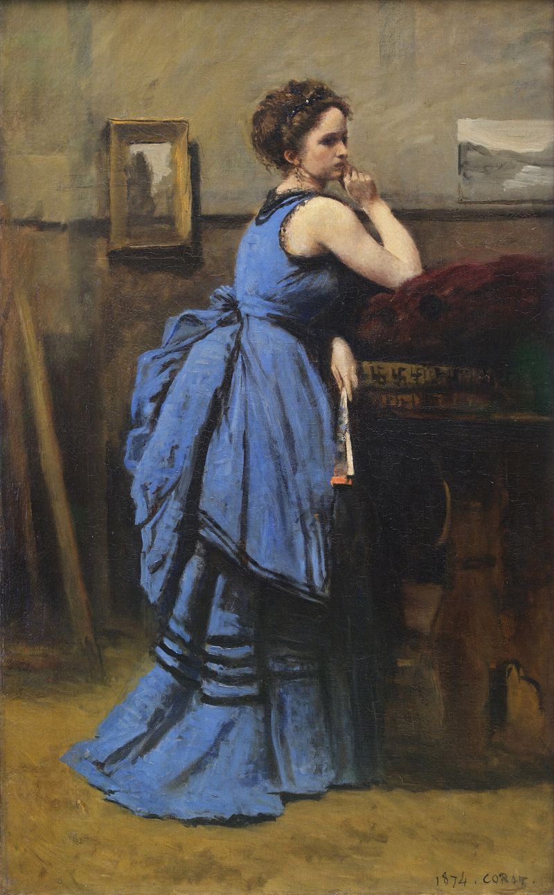 Lady in Blue