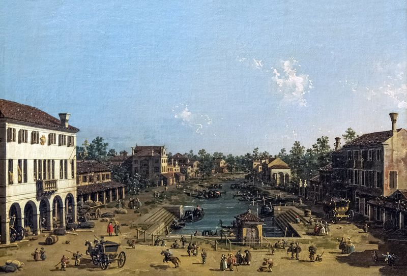 View of Mestre : alle Barche