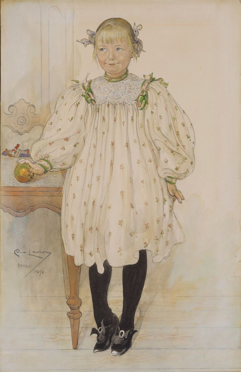 Martha Winslow as a Girl