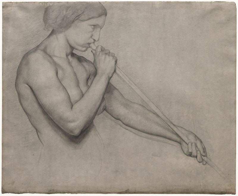 Angel Blowing a Trumpet