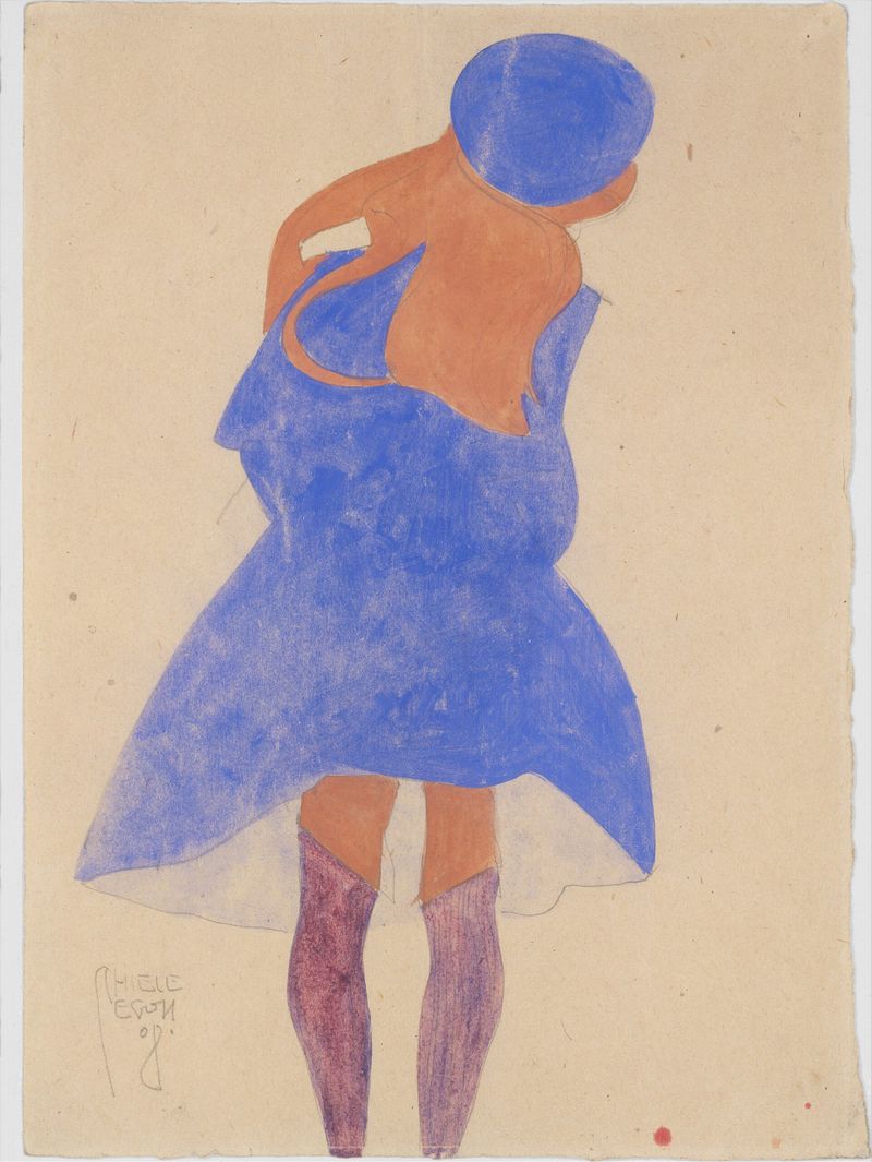 Standing Girl, Back View