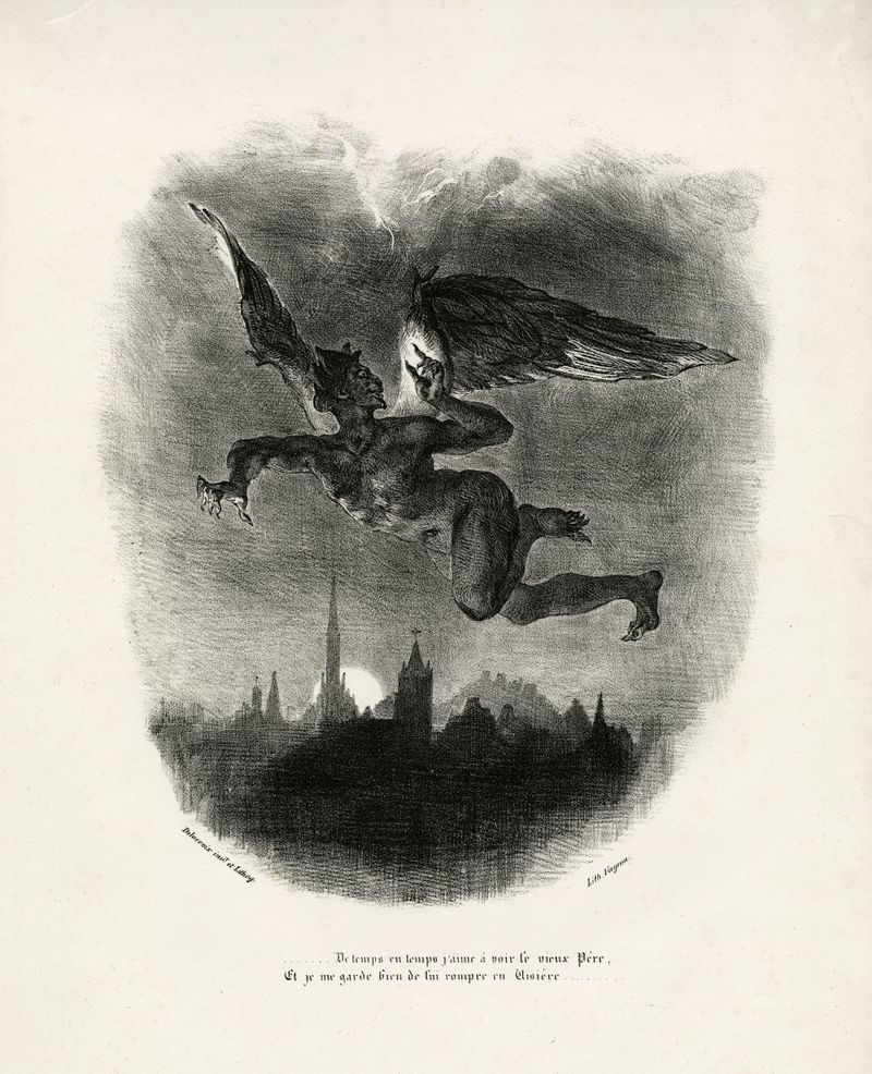 Mephistopheles in the Air