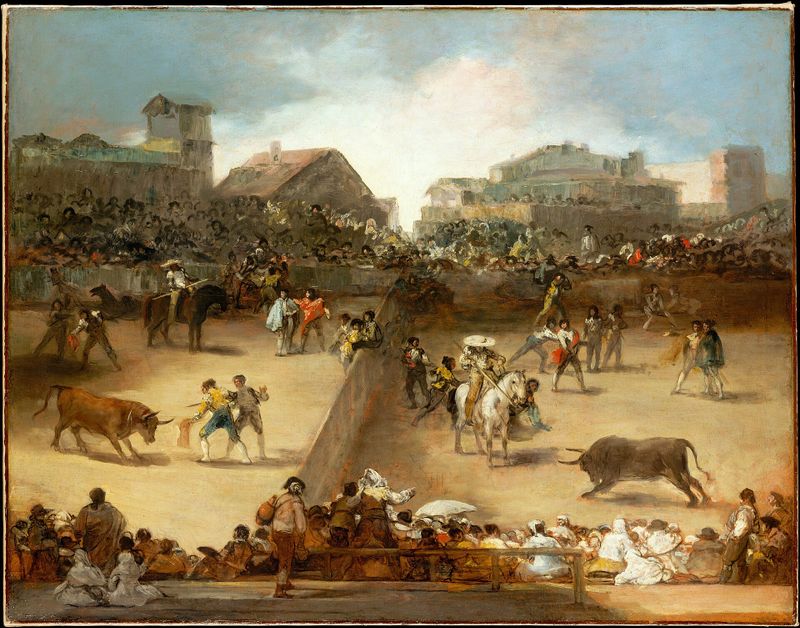 Bullfight in a Divided Ring