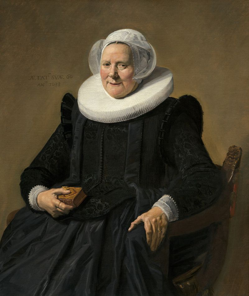 Portrait of an elderly lady