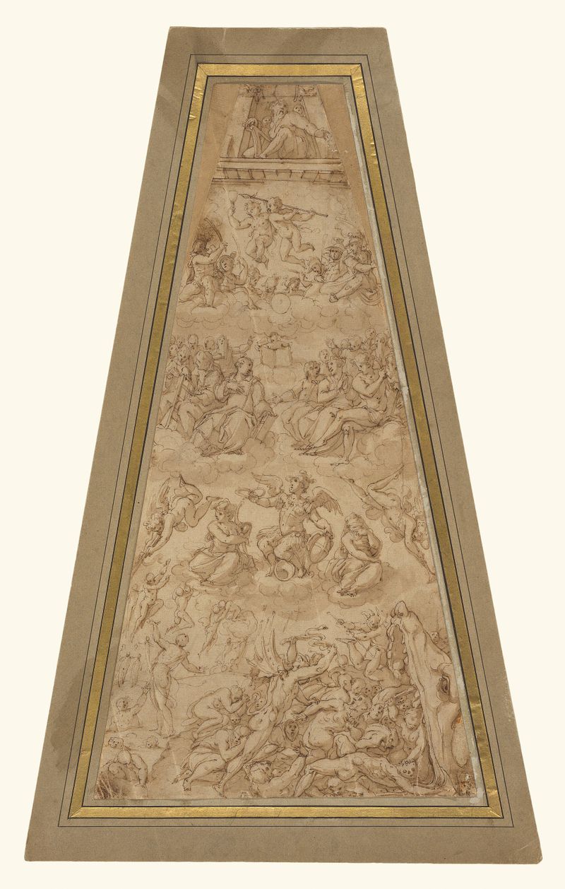 Compositional Study for the Southeast Section of the Cupola of Florence Cathedral