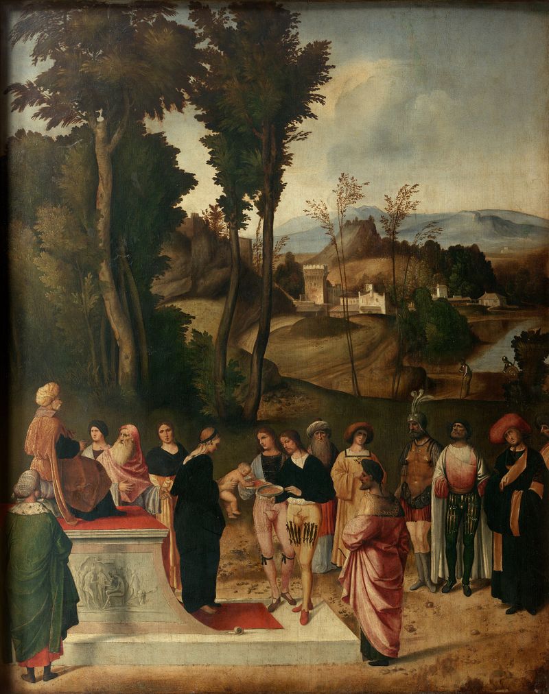 The Test of Fire of Moses