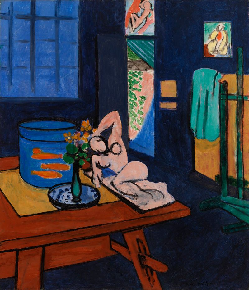 Studio with Goldfish (L'Atelier aux poissons rouges)