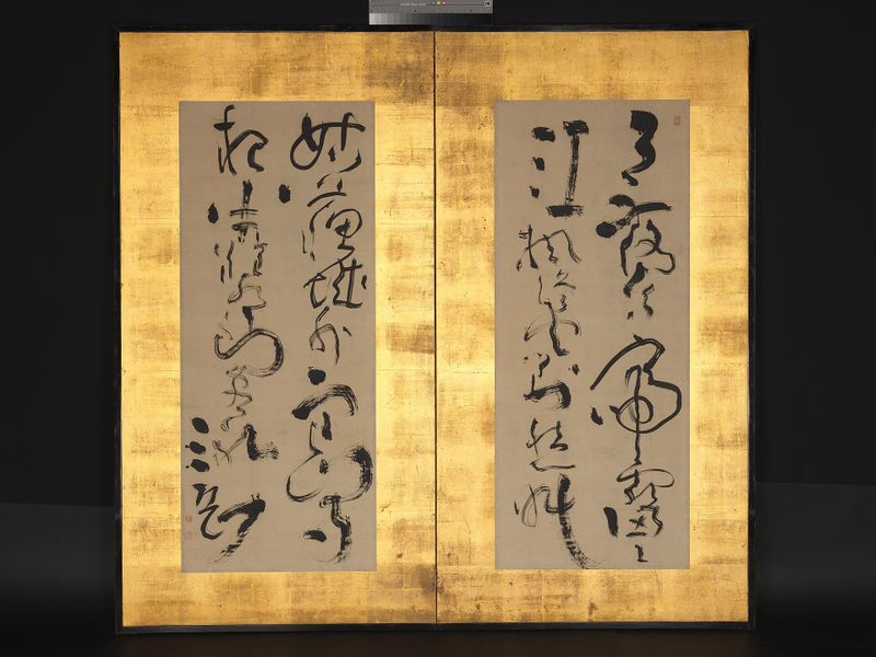 楓橋夜泊|Calligraphy of a Tang-dynasty poem, "Maple Bridge Night Mooring"