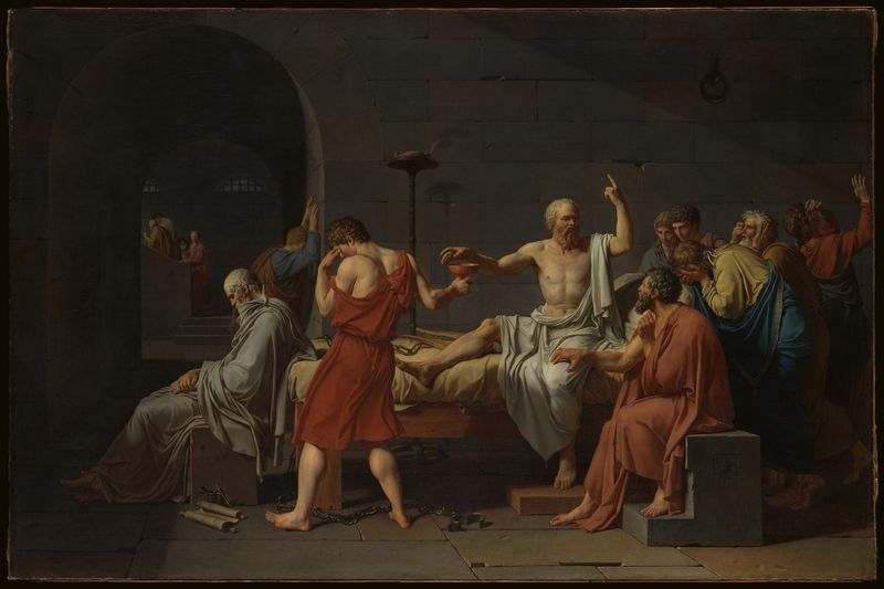 ソクラテスの死（1787）