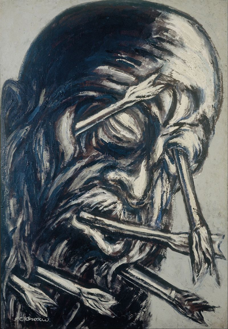 Head Pierced with Arrows, from the Los teules series