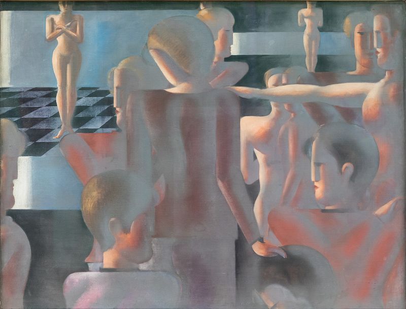 Group of Fourteen in Imaginary Architecture