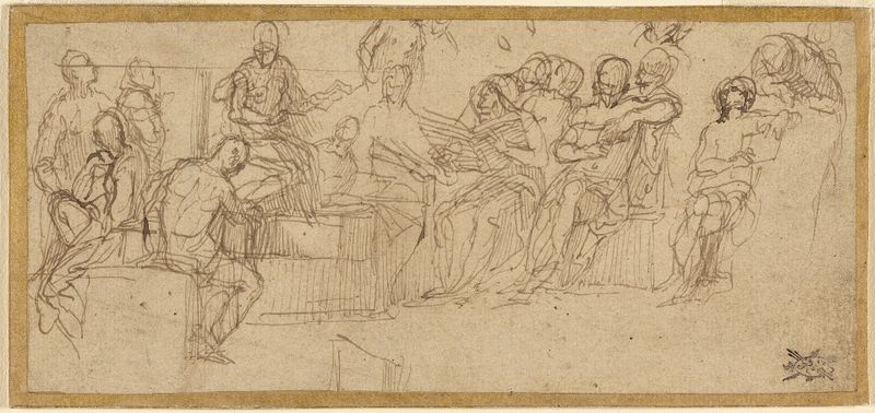 Christ Preaching in the Temple