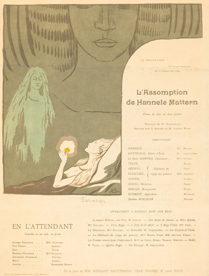 L'Assomption de Hannele Mattern; En l'attendant