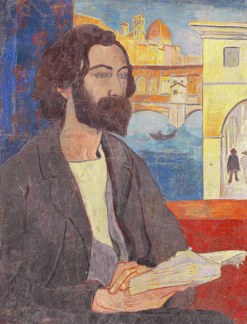 Portrait of Emile Bernard at Florence